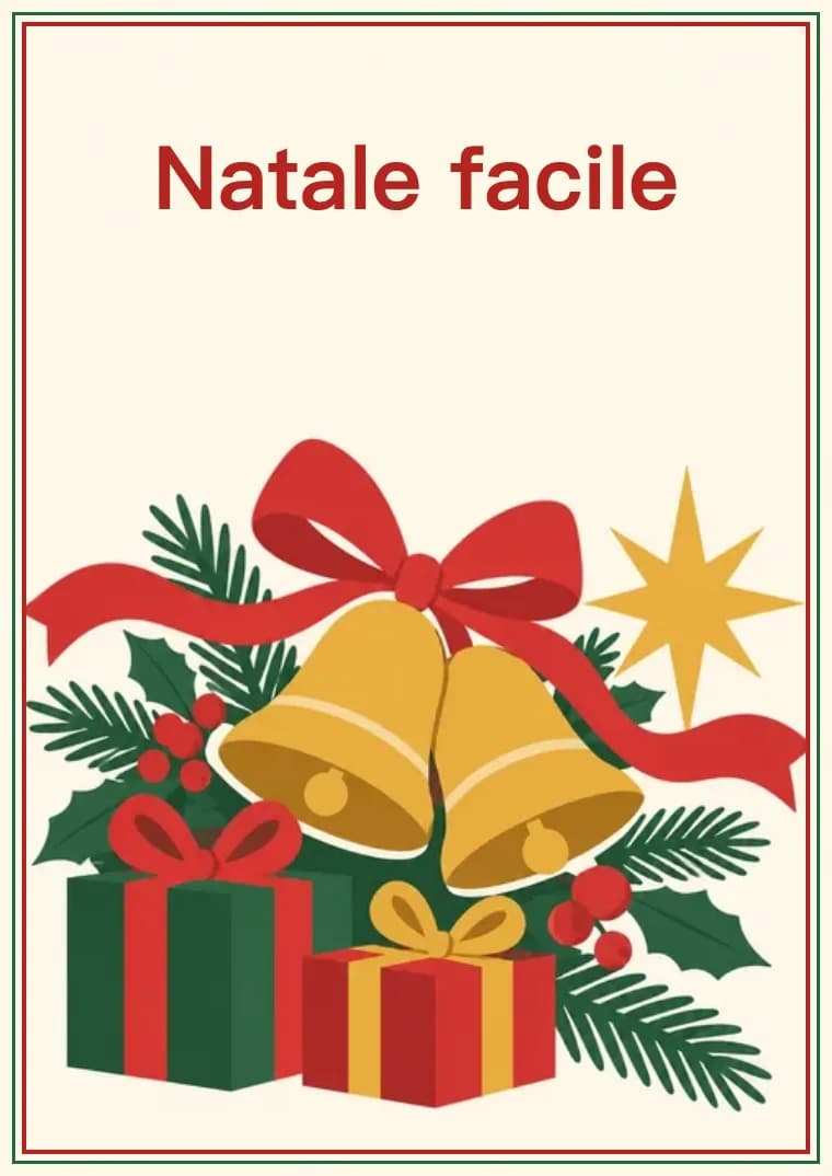 Cruciverba natalizio da stampare: Natale facile
