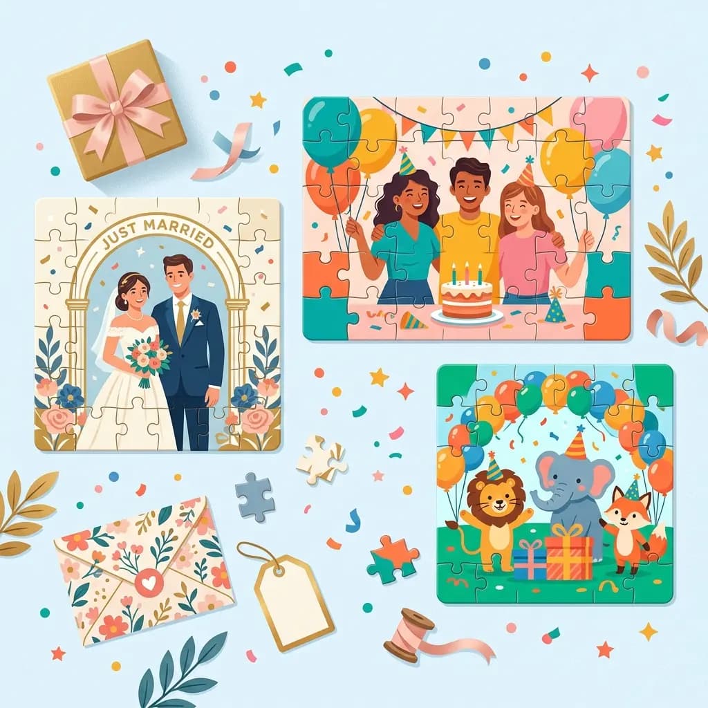 Rompecabezas Personalizados para Imprimir | PuzzleGenio