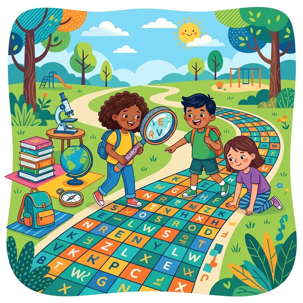 Suchsel erstellen für jedes Schulfach | PuzzleGenio