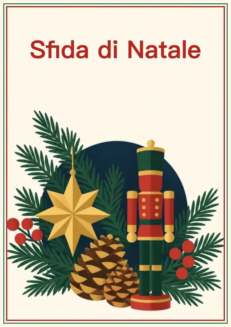 Crucipuzzle natalizio da stampare: Sfida di Natale