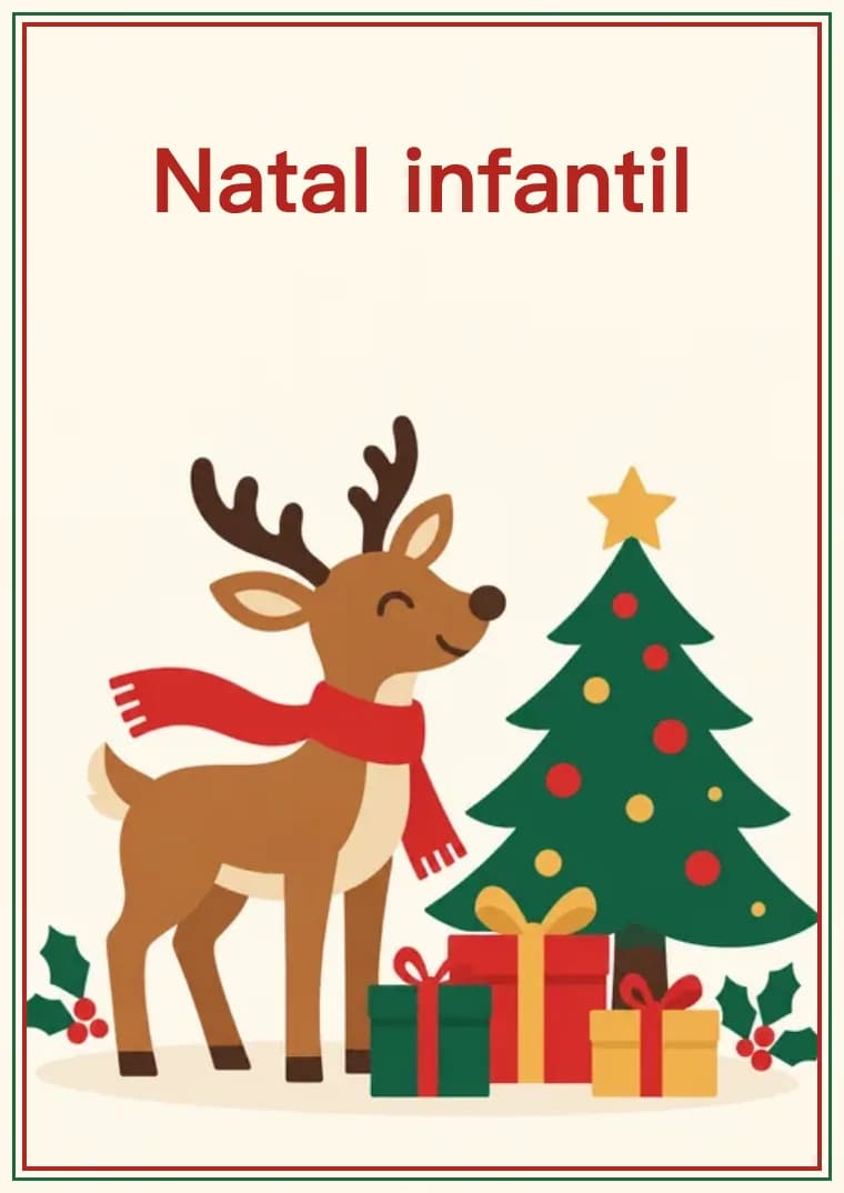 Caça-palavras para imprimir – Natal infantil